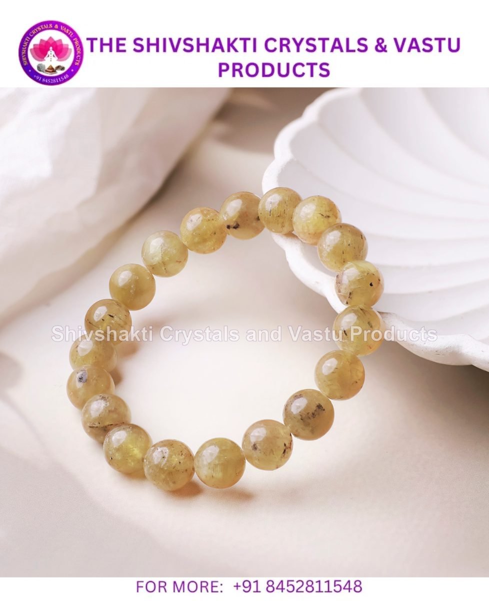 Yellow Apatite Bracelet 10 mm