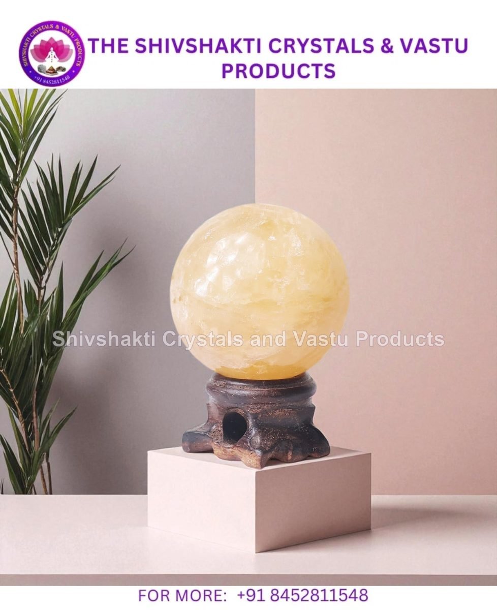 Yellow Calcite Sphere