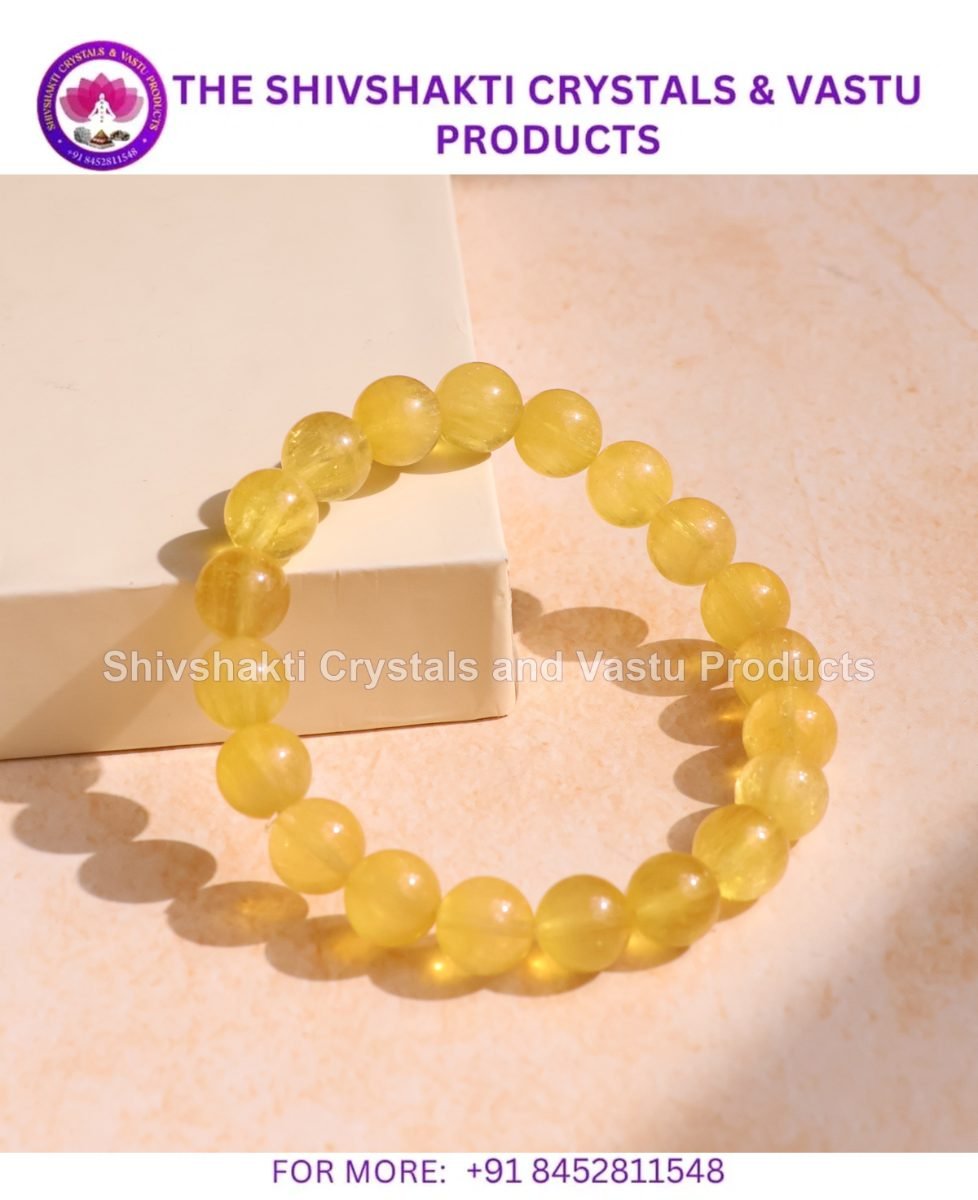 Yellow Fluorite Bracelet