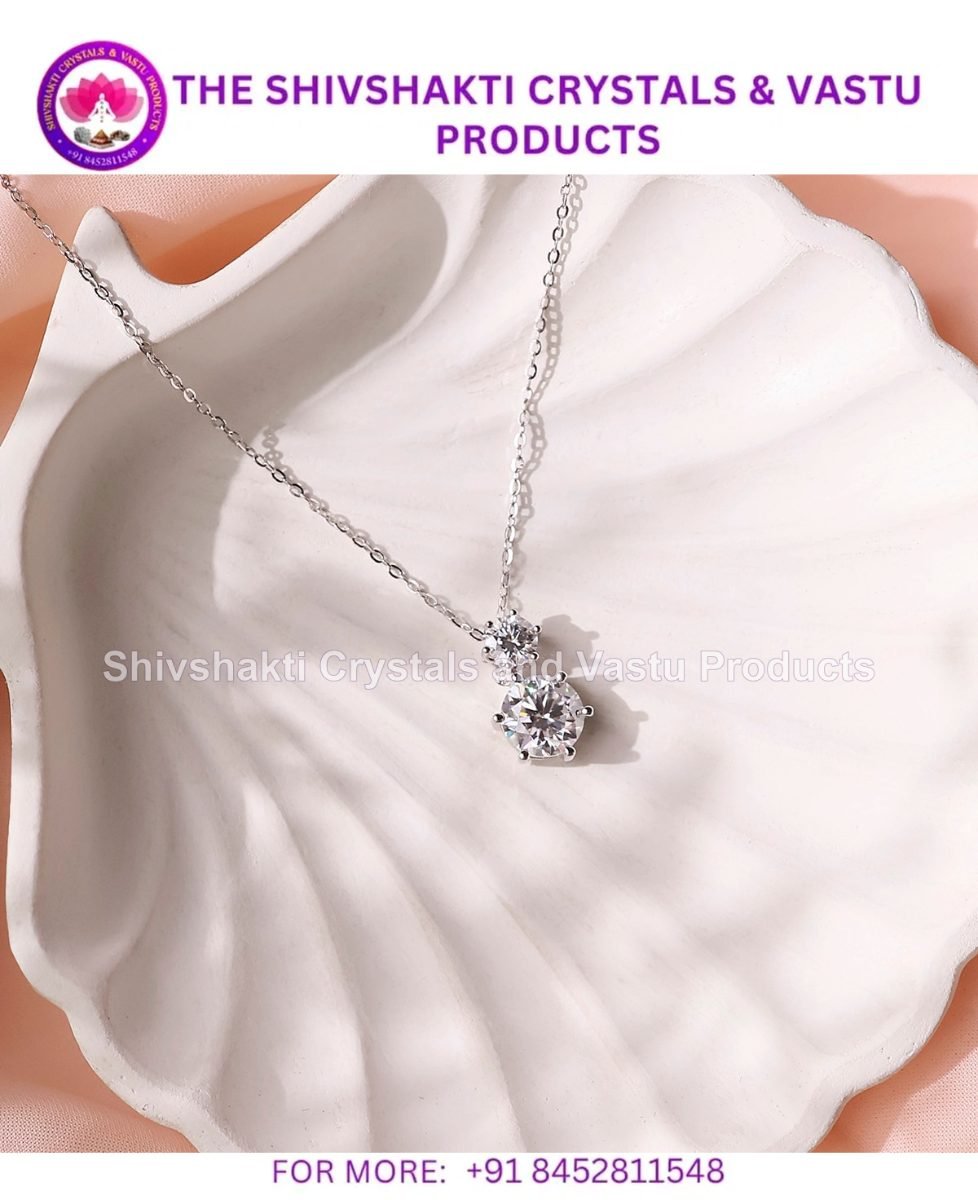 Zircon Silver Pendant