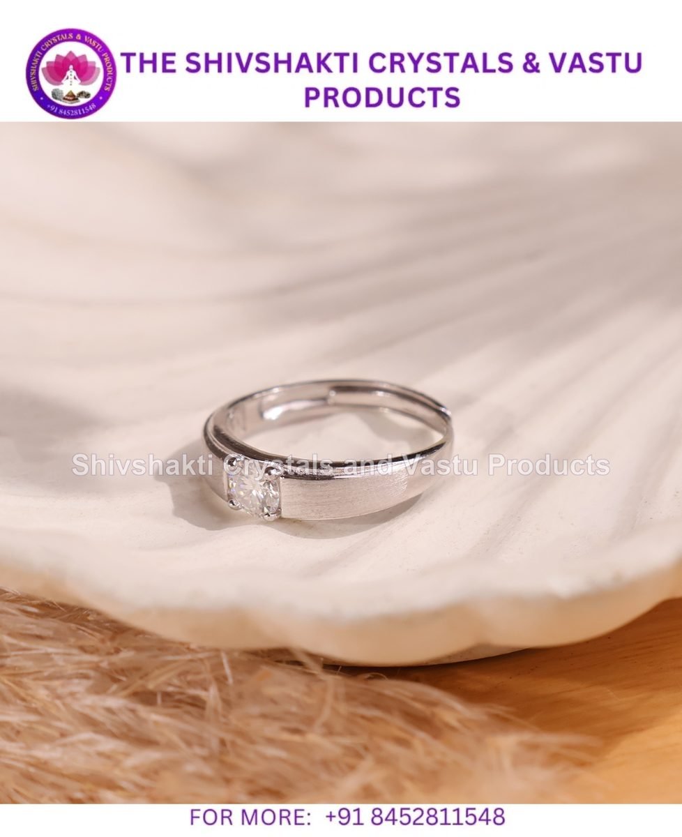 Zircon Small Ring Silver